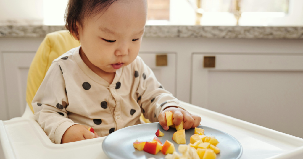 Creamy Peach Dream: Peaches, cottage cheese, vanilla