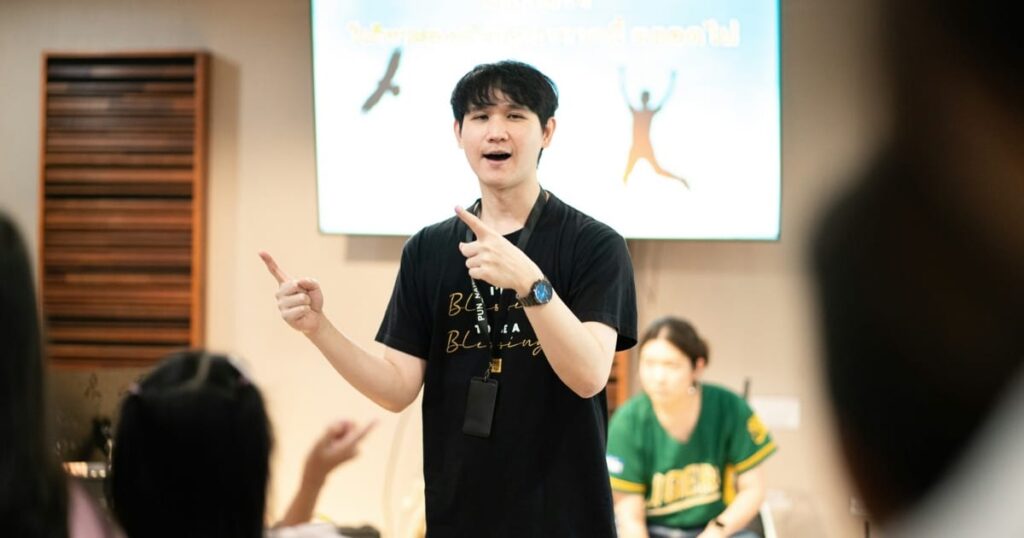 Parent and child sitting together and talking calmly at home, showing why do you think Communication is important in gentle parenting